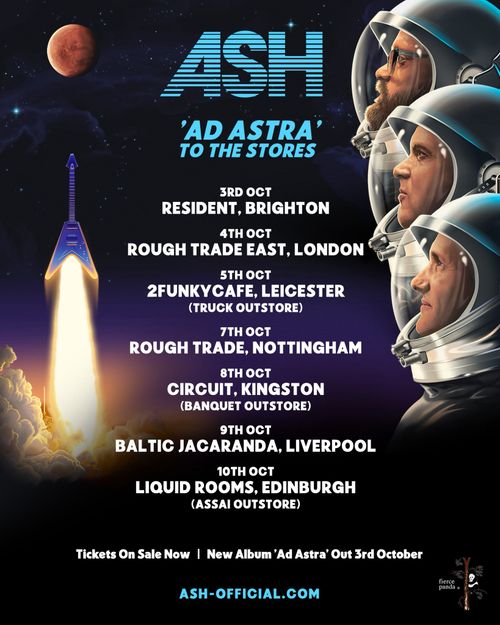 ASH 'AD ASTRA' TO THE STORES