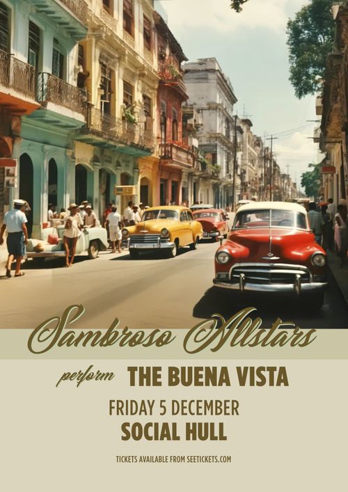 Sambroso Allstars perform THE BUENA VISTA