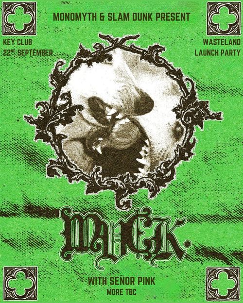 Wasteland Launch Party MAGICK, Senor Pink at Key Club on 22 September 2025 gig poster