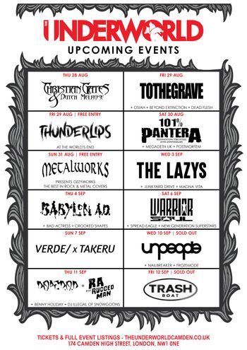 UPCOMING EVENTS