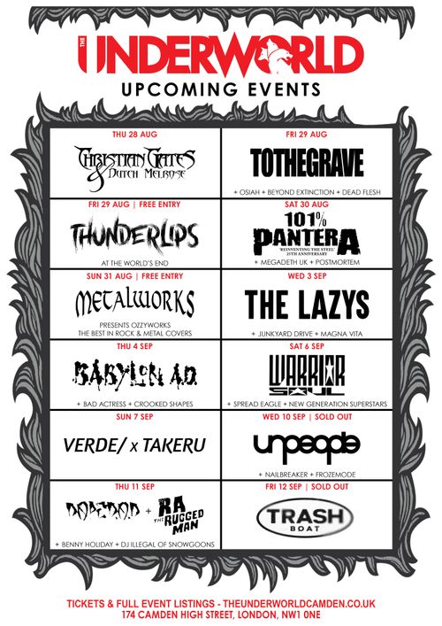 UPCOMING EVENTS