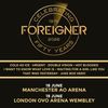 FOREIGNER gig poster
