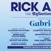 RICK ASTLEY THE Reflection TOUR 2026 Rick Astley, Gabrielle gig poster
