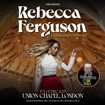 Rebecca Ferguson Celebrating Christmas
