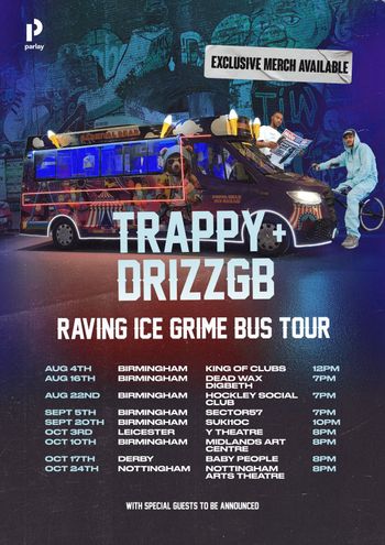 Raving Ice Grime Bus Tour
