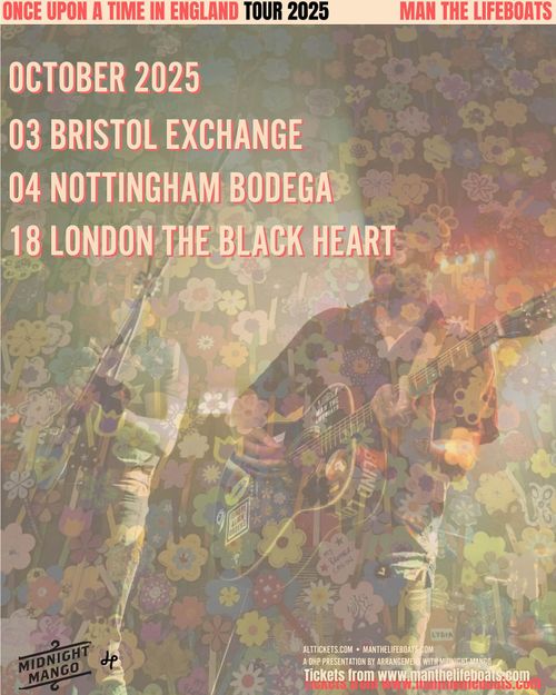 ONCE UPON A TIME IN ENGLAND TOUR 2025