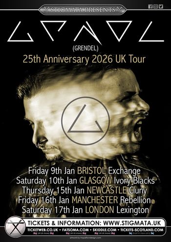 GRAPAL (GRendel) 25th Anniversary 2026 UK Tour