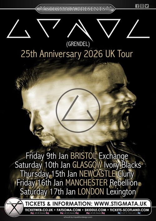 GRAPAL (GRendel) 25th Anniversary 2026 UK Tour
