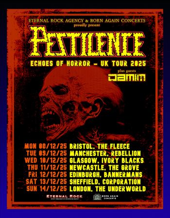 Pestilence: Echoes of Horror - UK Tour 2025