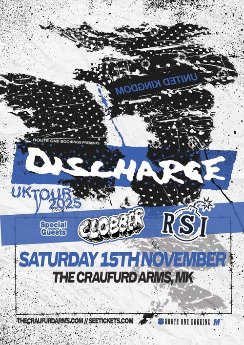 DISCHARGE UK TOUR 2025