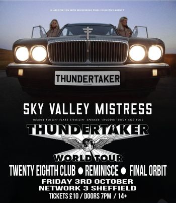 THUNDERTAKER WORLD TOUR