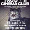 15th Anniversary Tour TWO DOOR CINEMA CLUB, THE VACCINES, James Marriott gig poster