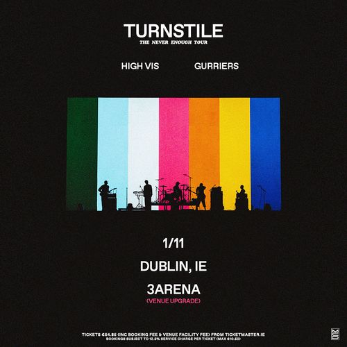 TURNSTILE THE NEVER ENOUGH TOUR