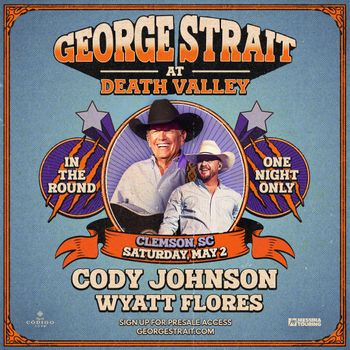 GEORGE STRAIT at DEATH VALLEY