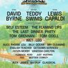 LATITUDE the twentieth edition David Byrne, Teddy Swims, Lewis Capaldi gig poster