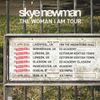 THE WOMAN I AM TOUR Skye Newman gig poster