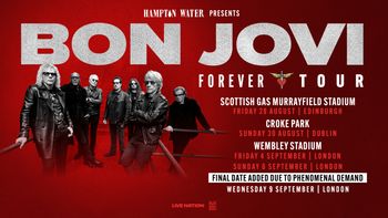 BON JOVI FOREVER TOUR