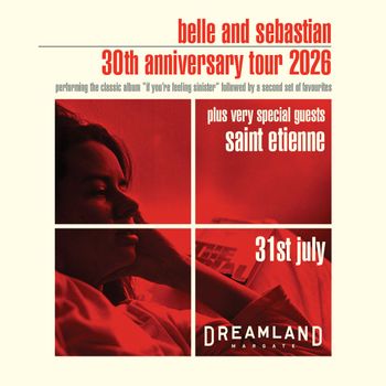 belle and sebastian 30th anniversary tour 2026