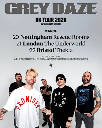 GREY DAZE UK TOUR 2026