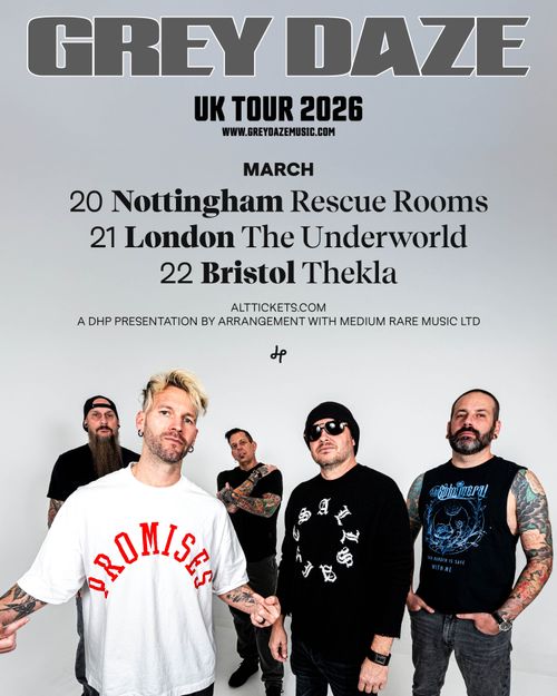 GREY DAZE UK TOUR 2026