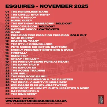 ESQUIRES - NOVEMBER 2025