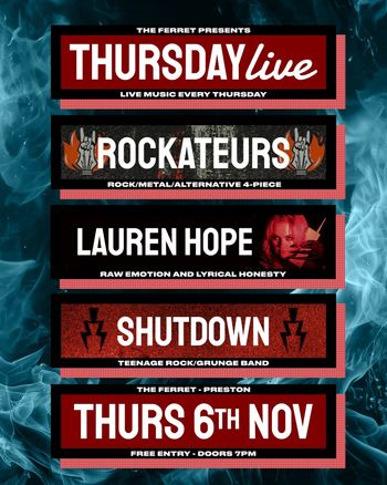THURSDAY live