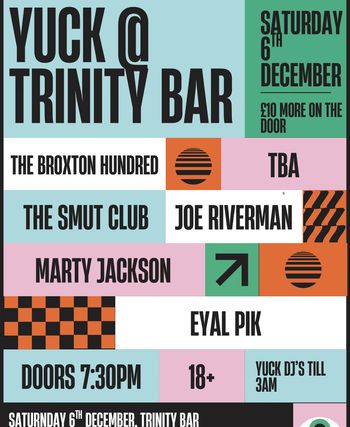 YUCK @ TRINITY BAR