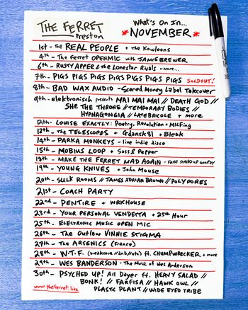 What's on in November