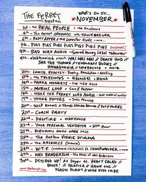 What's on in November