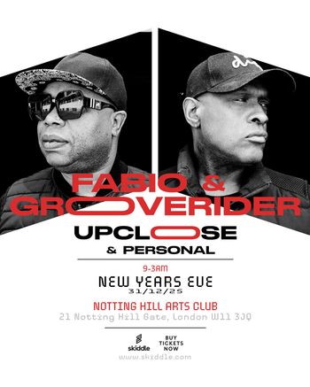 Fabio & Grooverider Up Close & Personal