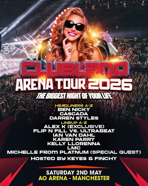 CLUBLAND ARENA TOUR 2026