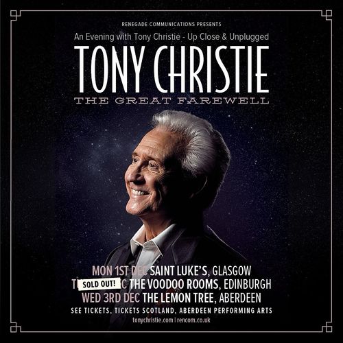 An Evening with Tony Christie - Up Close & Unplugged