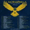 Waiting For Wisdom Gaz Brookfield gig poster