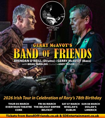 GERRY McAVOY'S BAND of FRIENDS