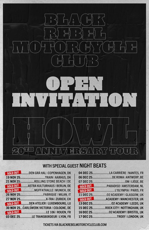 OPEN INVITATION HOWL 20th ANNIVERSARY TOUR