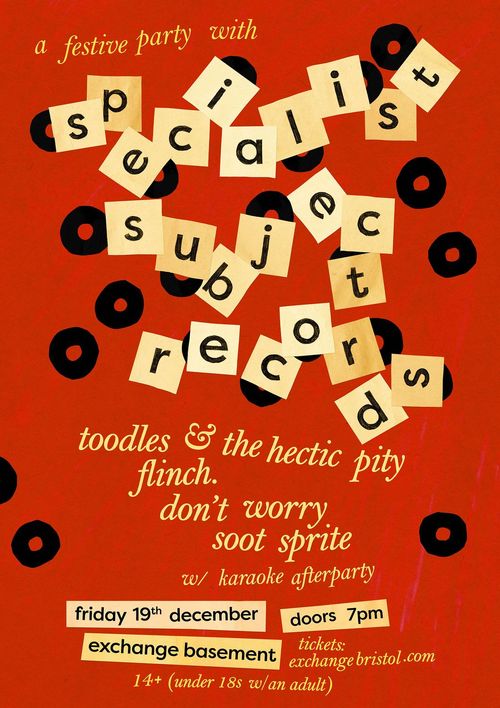 a festive party with specialist subject records