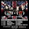 THE SOUNDTRACK OF YOUR LIFE TOUR BOYS LIKE GIRLS gig poster