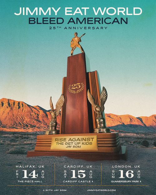 JIMMY EAT WORLD BLEED AMERICAN 25TH ANNIVERSARY