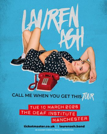 CALL ME WHEN YOU GET THIS TOUR