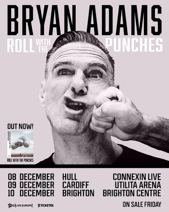BRYAN ADAMS ROLL WITH THE PUNCHES