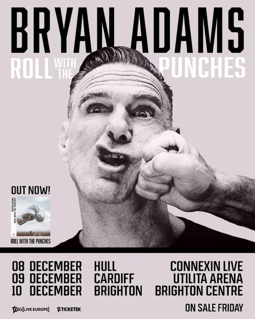 BRYAN ADAMS ROLL WITH THE PUNCHES