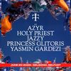 Belsonic 2026 AZYR, HOLY PRIEST, YASMIN GARDEZI, PRINCESS GLITORIS, JAZZY gig poster