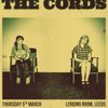 THE CORDS gig poster
