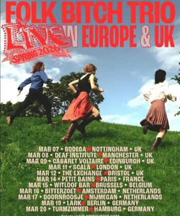FOLK BITCH TRIO LIVE IN EUROPE & UK