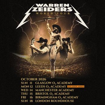 WARREN ZEIDERS WORLD TOUR