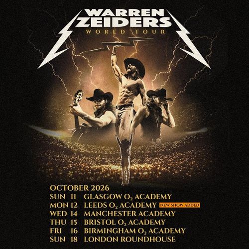 WARREN ZEIDERS WORLD TOUR