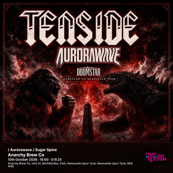Tenside / Aurorawave / Sugar Spine aurorawave, Tenside at Anarchy Brew Co on 10 October 2026 gig poster