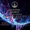Celestial Diadem Weekender Celestial Diadem gig poster