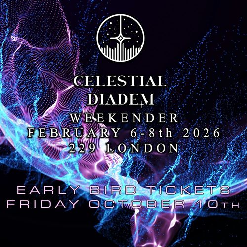 Celestial Diadem Weekender Celestial Diadem february 2026 tour poster