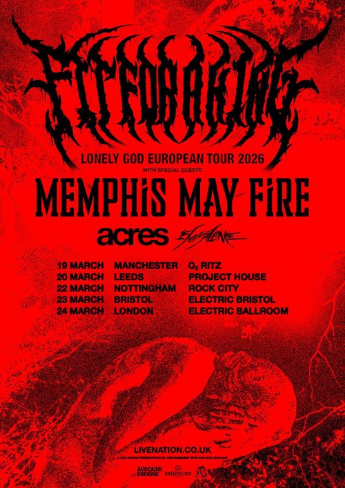 FIT FOR A KING: LONELY GOD EUROPEAN TOUR 2026